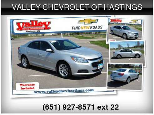 2014 Chevrolet Chevy Malibu LT - - by dealer - vehicle for sale in Hastings, MN