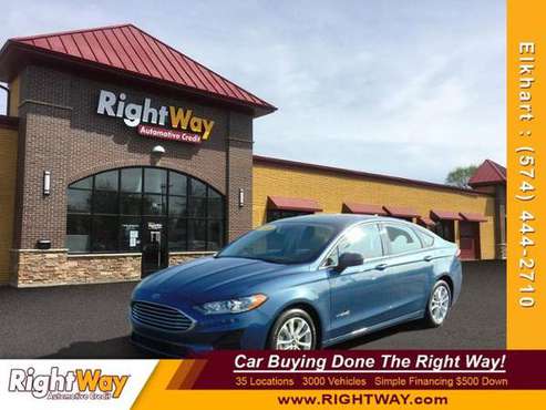 2019 Ford Fusion Hybrid SE - cars & trucks - by dealer - vehicle... for sale in Elkhart, IN