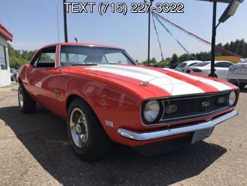 1968 CHEVROLET CAMARO SS SS TRADE-INS WELCOME! WE BUY CARS for sale in Somerset, WI
