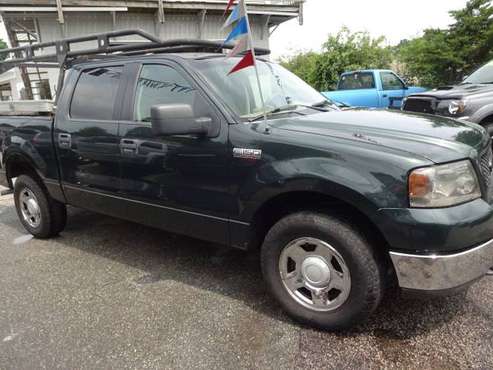 05 FORD F150 CREWCAB XLT 4X4 LADDER RACKS NO ROT COMPLETE SERVICE C/F for sale in Abington, MA