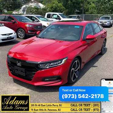 2019 Honda Accord Sedan Sport 2.0T Auto - Buy-Here-Pay-Here! - cars... for sale in Paterson, NY
