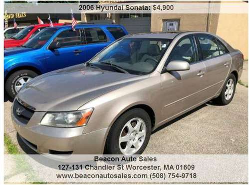 2006 Hyundai Sonata for sale in Worcester, MA