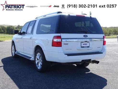 2017 Ford Expedition EL Limited - SUV - cars & trucks - by dealer -... for sale in McAlester, OK