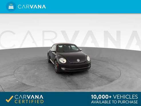 2012 VW Volkswagen Beetle 2.0T Turbo Hatchback 2D hatchback BLACK - for sale in Las Vegas, NV