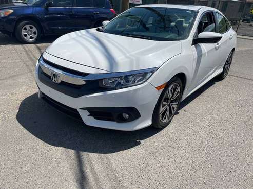 2017 Honda Civic EX SunRoof AT AC All power White MD Inspected for sale in Temple Hills MD, VA