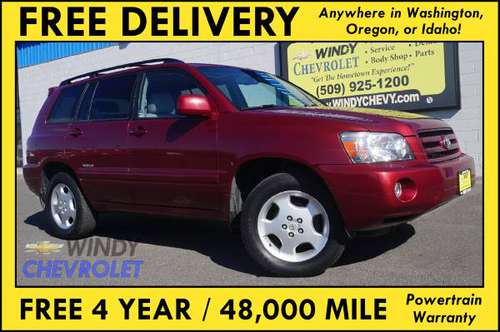 2007 Toyota Highlander Limited V6 AWD 3rd Row LOW MILES - cars & for sale in Kittitas, WA