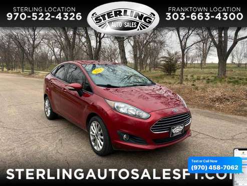 2014 Ford Fiesta 4dr Sdn SE - CALL/TEXT TODAY! - - by for sale in Sterling, CO