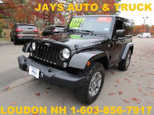 2015 JEEP WRANGLER RUBICON 4X4 ONLY 99K WITH CERTIFIED WARRANTY -... for sale in Loudon, NH