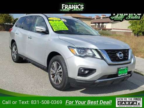 2018 Nissan Pathfinder SV suv Brilliant Silver - cars & trucks - by... for sale in Salinas, CA