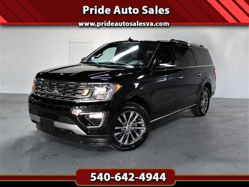 2018 Ford Expedition MAX Limited 4WD - cars & trucks - by dealer -... for sale in Fredericksburg, District Of Columbia