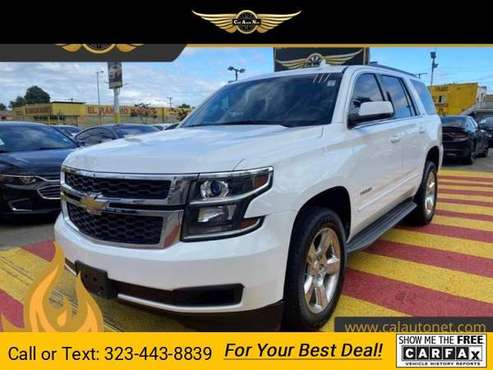 2015 Chevy Chevrolet Tahoe LS suv Summit White - - by for sale in INGLEWOOD, CA