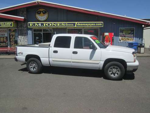 FM Jones and Sons 2006 Chevrolet Silverado Crew Cab 4x4 - cars & for sale in Eugene, OR