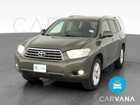 2010 Toyota Highlander Limited Sport Utility 4D suv Green - FINANCE... for sale in Arlington, District Of Columbia