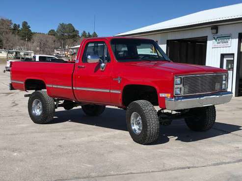 1985 CHEVY 1500 SILVERADO 4X4 - - by dealer - vehicle for sale in MT