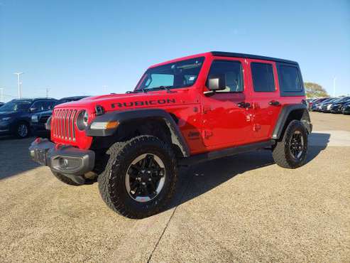 2018 JEEP WRANGLER UNLIMITED RUBICON for sale in Mesquite, TX