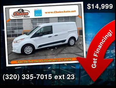 2017 Ford Transit Connect Cargo XLT $799 DOWN DELIVER'S ! - cars &... for sale in ST Cloud, MN