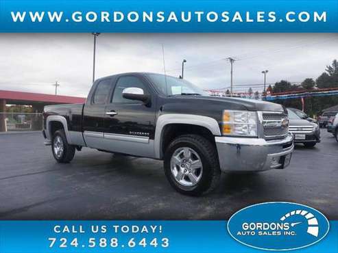 2013 Chevrolet Silverado 1500 4WD Ext Cab 143.5 LT - cars & trucks -... for sale in Greenville, PA