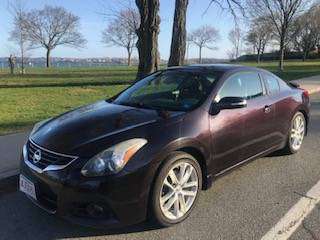 2011 Nissan Altima 6-Cyl, 2-Dr Coupe (crimson black metallic) - cars for sale in Beverly, MA