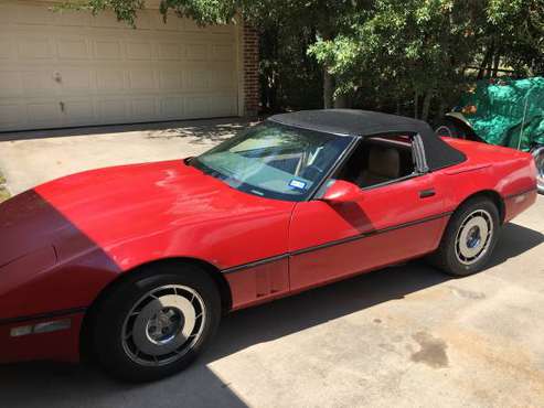 1987 Corvette Convertible - cars & trucks - by owner - vehicle... for sale in Aledo, TX