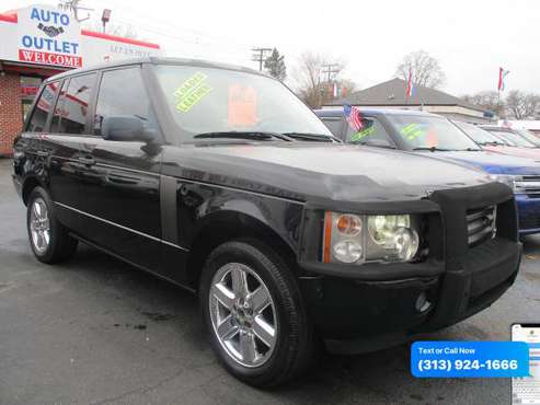 2003 Land Rover Range Rover HSE Feature Specification 2 - BEST CASH... for sale in Detroit, MI