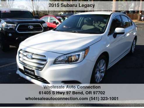 2015 Subaru Legacy 4dr Sdn 2.5i Premium PZEV - cars & trucks - by... for sale in Bend, OR