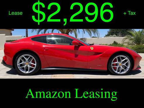 2014 Ferrari F12 Cpe - Lease for $2,296+ Tax a MO - WE LEASE EXOTICS... for sale in San Francisco, CA
