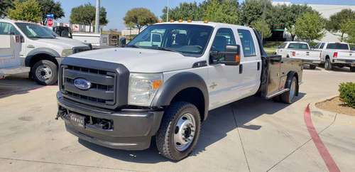 2013 FORD F450 XLT CREW CAB 11-FT FLATBED DUALLY W/GOOSENECK..!!! for sale in Arlington, TX