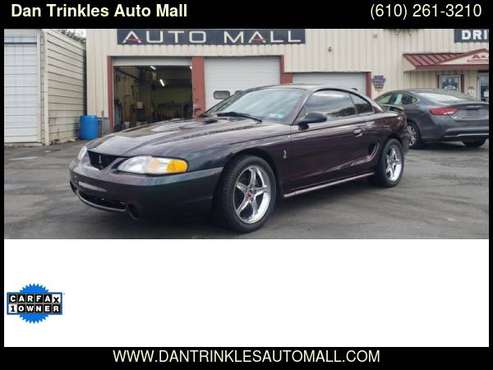 1996 Ford Mustang 2dr Cpe Cobra - cars & trucks - by dealer -... for sale in Northampton, PA