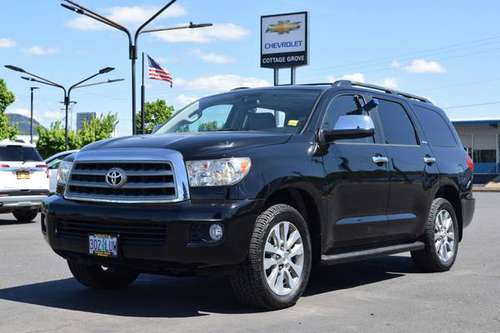 2015 Toyota Sequoia LIMITED - - by dealer - vehicle for sale in Cottage Grove, OR