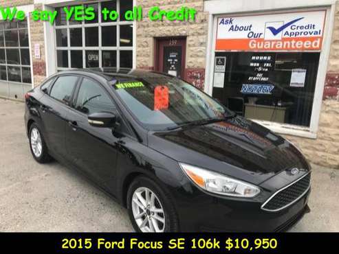 2015 Ford Focus SE 106k Miles We Finance Bad Credit! for sale in Jonestown, PA