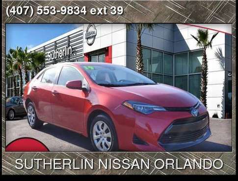 2019 Toyota Corolla Le - cars & trucks - by dealer - vehicle... for sale in Orlando, FL