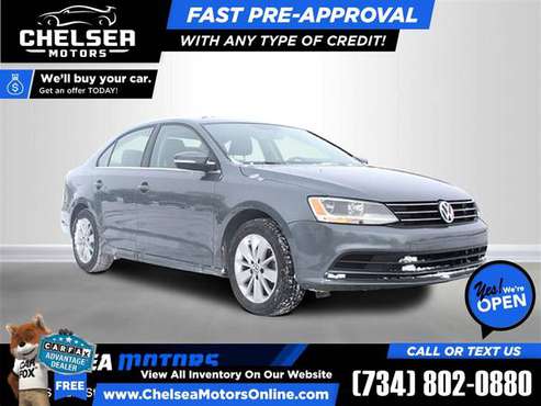 136/mo - 2016 Volkswagen Jetta 1 4T 1 4 T 1 4-T SE - Easy for sale in Chelsea, OH
