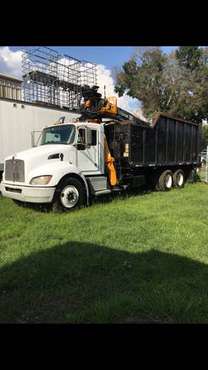 2008 Kenworth T-370 Grapple Truck for sale in TAMPA, FL