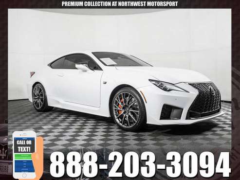 premium 2020 Lexus RCF RWD - - by dealer - vehicle for sale in PUYALLUP, WA