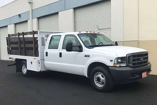 2004 Ford F-350 Crew Cab 10' Stakebed w/ Liftgate & Only 46K #A50008 for sale in Carpinteria, CA