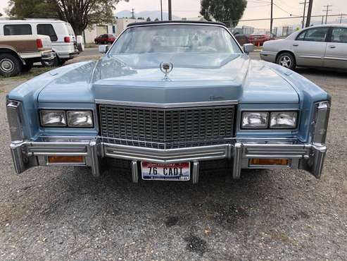 1976 Cadillac Eldorado Convertible - cars & trucks - by owner -... for sale in Salmon, MT