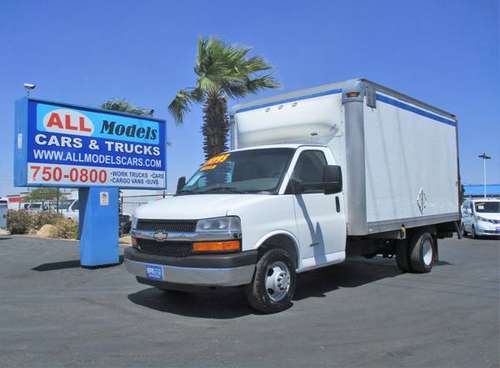 2012 Chevrolet Express Commercial Cutaway Van Box Truck with side for sale in Tucson, NM
