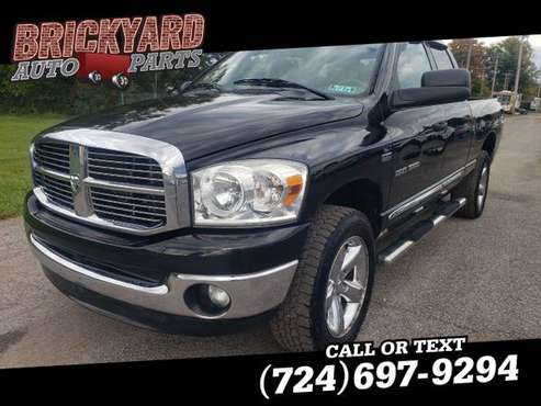 2007 Dodge Ram 1500 4WD Quad Cab 6.3 Ft Box ST - cars & trucks - by... for sale in Darington, WV
