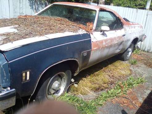 Project car 1976 elcamino for sale in Federal Way, WA