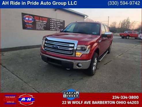 2013 FORD F-150 LARIAT - cars & trucks - by dealer - vehicle... for sale in Barberton, OH