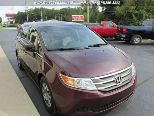 2011 HONDA ODYSSEY EX-L LEATHER SUNROOF HTD SEATS BOOKS for sale in Mishawaka, IN
