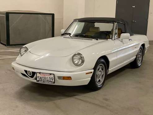 1991 Alfa Romeo Spider 5 Speed manual 88k Miles - - by for sale in Sunnyvale, CA