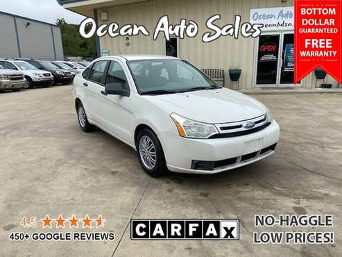 2010 Ford Focus S FREE WARRANTY!!! **FREE CARFAX** - cars & trucks -... for sale in Catoosa, AR