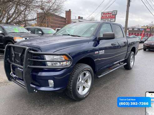 2014 RAM Ram Pickup 1500 Express 4x4 4dr Crew Cab 5 5 ft SB Pickup for sale in Manchester, VT