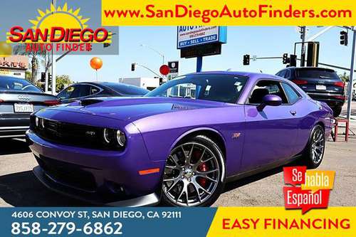 2016 Dodge Challenger Performance seats, Moon roof, Grt SKU: 23325 for sale in San Diego, CA