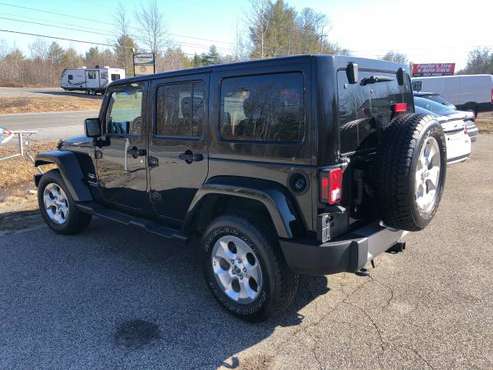 2015 Jeep Wrangler Sahara Unlimited - - by dealer for sale in Cape Porpoise, ME