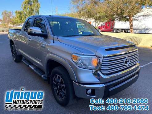 2014 TOYOTA TUNDRA LIMITED DOUBLE CAB ~ LOADED ~ 5.7L 5.5 BED ~ LIMI... for sale in Tempe, AZ