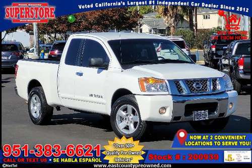 2012 NISSAN TITAN SV TRUCK-EZ FINANCING-LOW DOWN! - cars & trucks -... for sale in El Cajon, CA