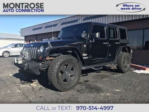 2008 Jeep Wrangler Unlimited Sahara - - by dealer for sale in MONTROSE, CO