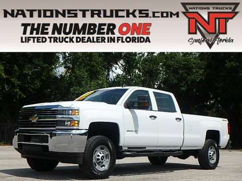 2015 CHEVY 2500HD Crew Cab LONG BED DURAMAX DIESEL 4X4 - POWER PACKAGE for sale in Sanford, FL